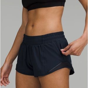 Lululemon hotty short 2.5 inch navy